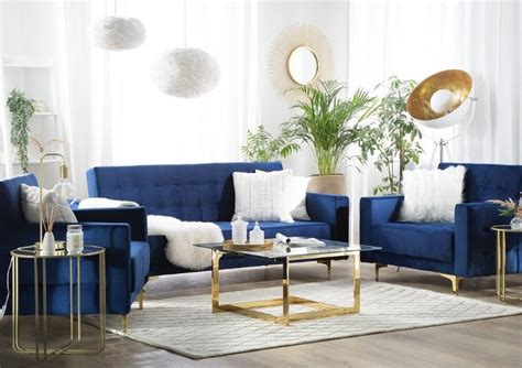 Salon beige et bleu : 15 idées et inspirations pour votre déco | Velvet