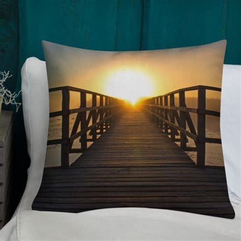Sunset Throw Pillow In 2020 Linen Feel Pillows Sunset
