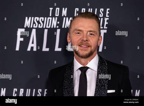Actor Simon Pegg Who Plays Benji Dunn In Mission Impossible