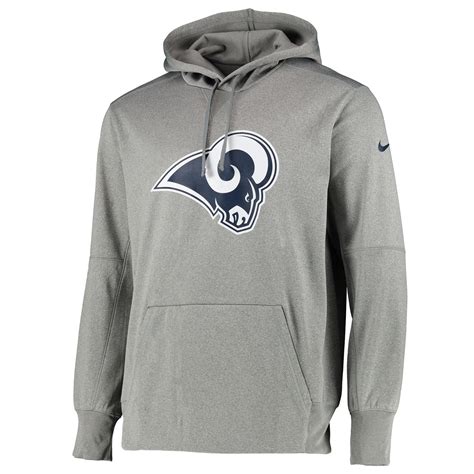 Los Angeles Rams Essential Logo Hoodie Mens Rebel Sport