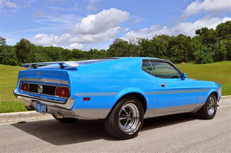 For Sale American Muscle Cars 1973 Ford Mustang Mach 1 Q Code