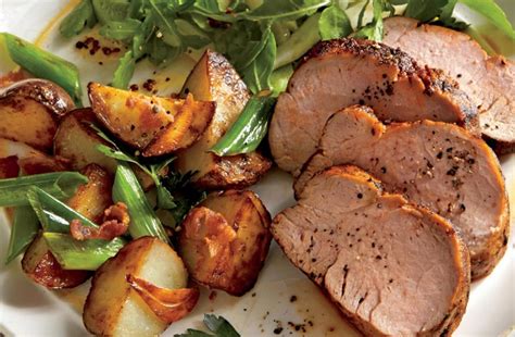 Roasted Pork Tenderloin With Potatoes Easy And Delicious