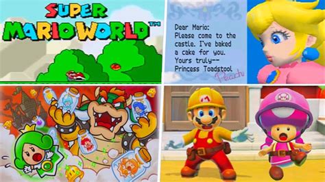 Evolution Of Super Mario Intros 1985 2019 Youtube