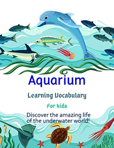 The Vocabulary Flashcards Of Aquarium For Kids Learning And Skill