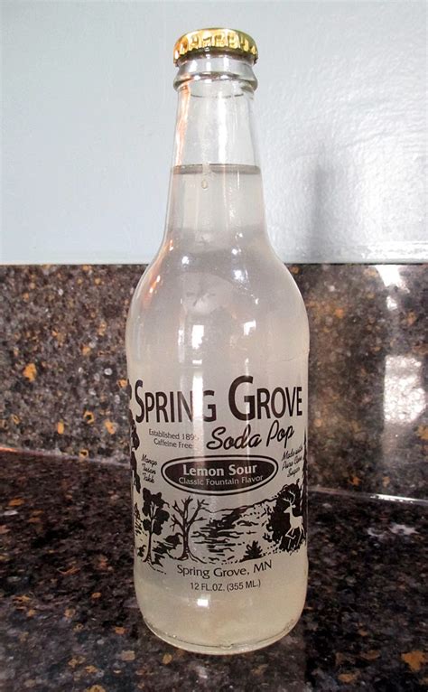 Steves Root Beer Journal Spring Grove Soda Pop Lemon Sour
