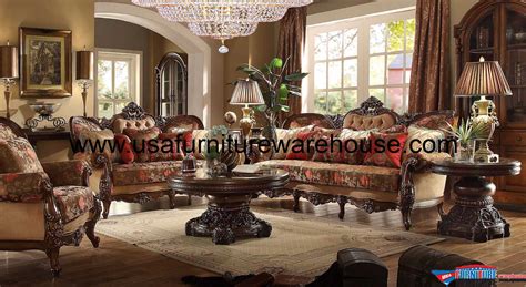 Homey Design HD-39 Palermo Wood Trim Loveseat - USA Furniture Warehouse