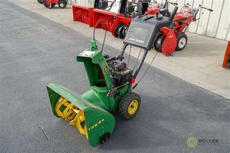 John Deere Trs24 24in Snowblower Gas 2 Stage Roller Auctions