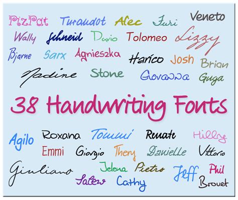 My client had two options: Art & Humanity: Handwriting Styles Art