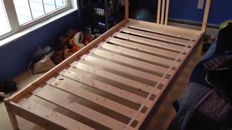 However, if you are looking to hide the frame of the adjustable. How To Build Assemble Put Together IKEA FJELLSE Wooden Twin Bed - YouTube