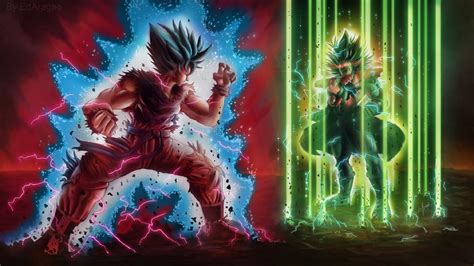 Goku Vs Broly Hd Wallpaper Background Image 1920x1080