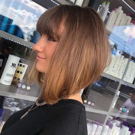 28 Modern Ways To Style Long Bob With Bangs In 2023