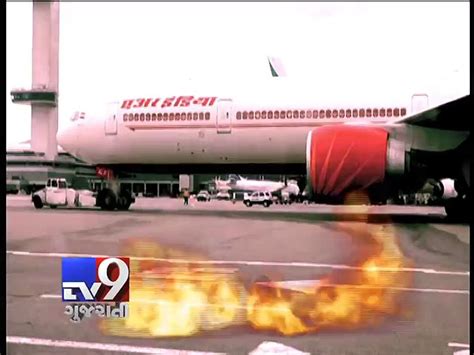 Air India Worker Sucked Into Aircraft Engine In Mumbai Tv9 Gujarati Video Dailymotion