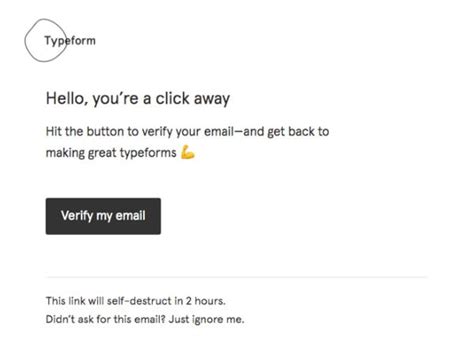 Guide To Verification Emails Best Designs And Examples Designmodo