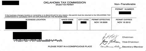 Apply For Oklahoma Sales And Use Tax Permit