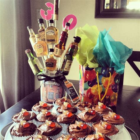 dirty 30 centerpiece | parties & celebrations | Pinterest | My boys