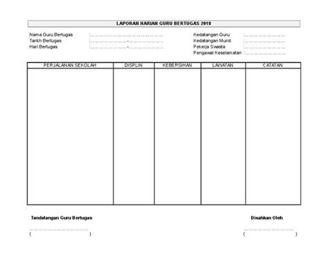 Penjelasan dalam catatan tersebut bisa bersifat naratif atau rincian jumlah serta informasi lainnya. Buku Laporan Pengawal Keselamatan