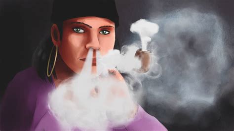 Tia Smoking 2 By Jameswingman On Deviantart