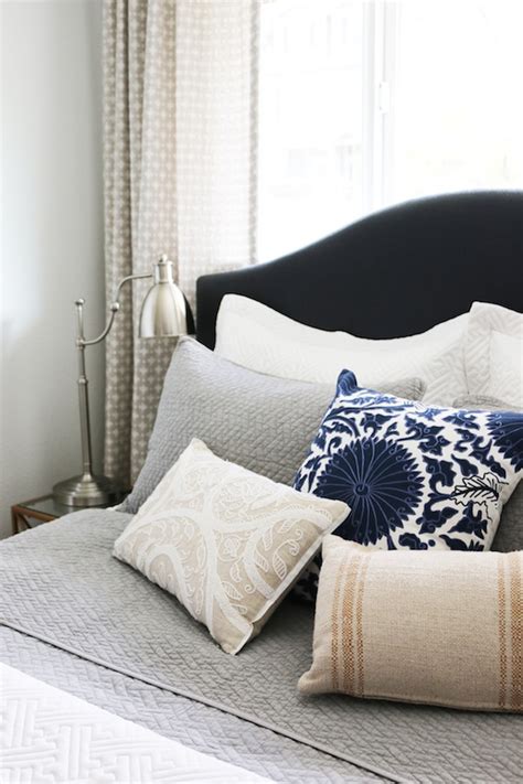 Before and after small bedroom makeover gray and turquoise. Small Bedroom Makeover: Before & After - The Inspired Room