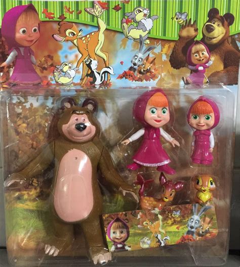 Brinquedo Masha E O Urso Kit Com 5 R 4690 Em Mercado Livre