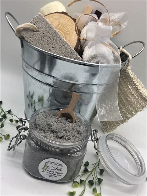 Bucket Shower Set Spa Gift Unique Gift Gifts For Him Etsy
