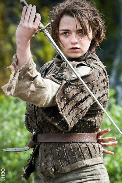 Maisie Williams As Arya Maisie Williams Lord Eddard Stark Dessin Game