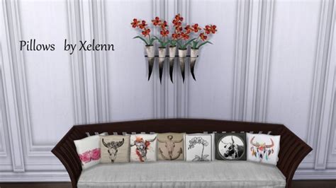 Horns Skulls And Flowers At Xelenn Sims 4 Updates