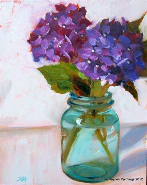Daily Paintworks Sandy Haynes Flower Art Flower Painting Art Oil