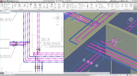The secret to efficiency may be found in the piping. MagiCAD Piping for Revit and AutoCAD