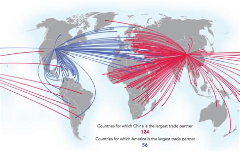 Infographic Four Maps Showing Chinas Rising Dominance In Trade