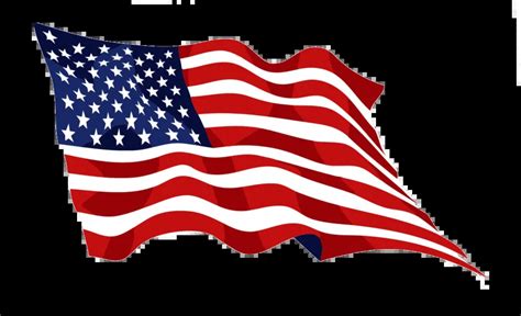 Download Clipart Flag Clipart American Flag Waving Png American Flag
