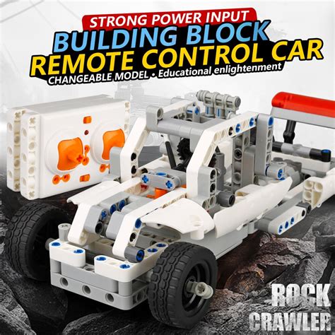 New Diy Building Blocks Rc Car 2017a 27 116 24g Remote Control Car