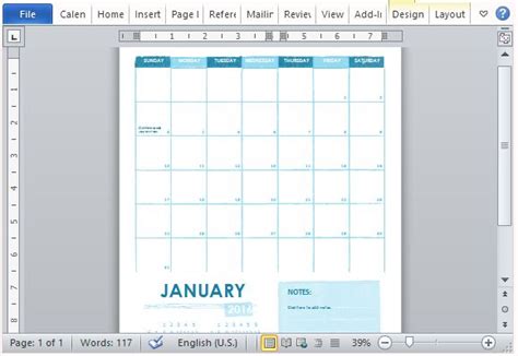 Academic Calendar Templates Word Kindprogs