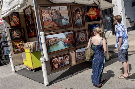 return of ann arbor art fair a sales boost for businesses and artists