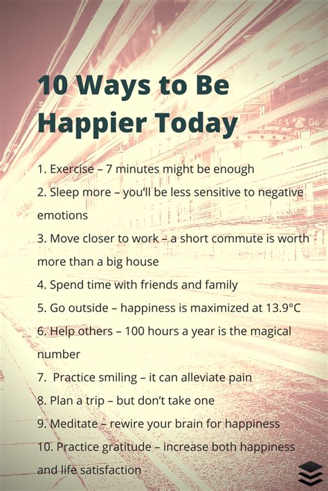 10 Simple Things You Can Do Today That Will Make You Happier Backed By Science Instagram