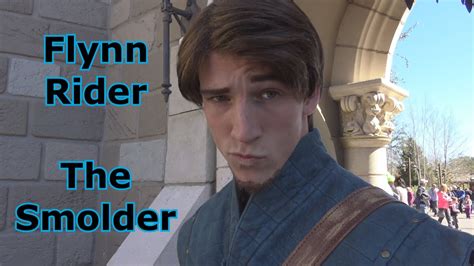 Flynn Rider Smolder Tangled Meet And Greet Disney Magic Kingdom Youtube