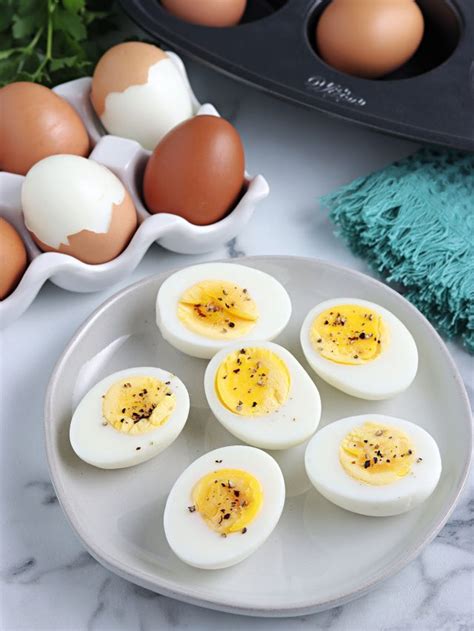 How To Make Perfect Oven Hard Boiled Eggs Persnickety Plates