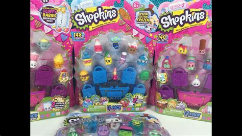 Shopkins Season 1 And 2 12 Pack Opening Unboxing Toy Review Youtube