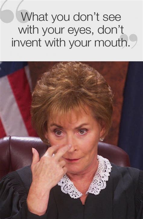undefined | Judge judy quotes, Judge judy, Judge judy episodes