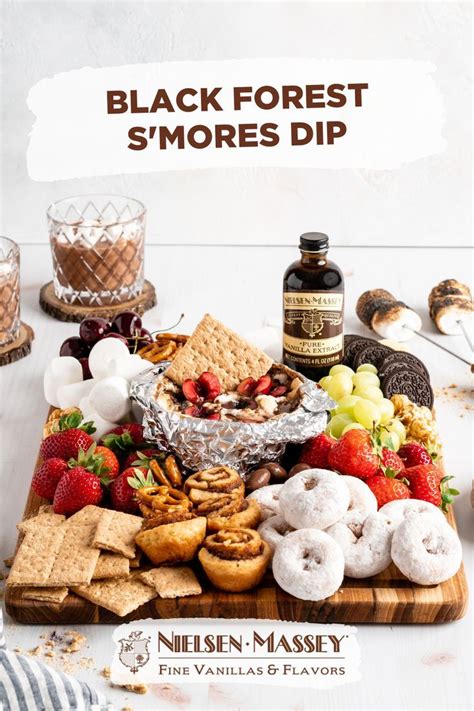 Black Forest Smores Dip Nielsen Massey Vanillas Recipe In