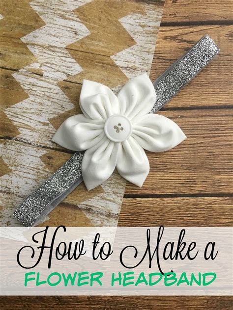 How To Make A Flower Headband