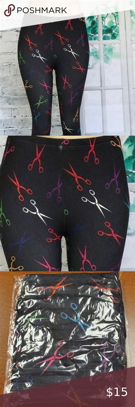 Scissor Cosmotology Leggings New Sustainable Clothing Clothes Design