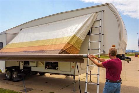 Replacement Awning Fabrics On Rv Awning Rv Help Centre Canada