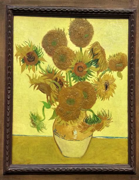Girasoles En El National Gallery London Vincent Van Gogh Art Van Gogh Paintings Van Gogh