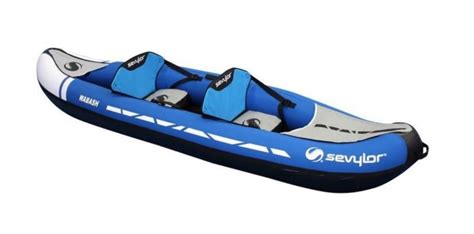 Sevylor Wabash Kayak 1 Or 2 Man Person Inflatable Canoe Sea River Ocean