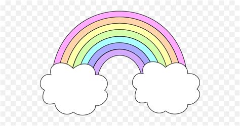 Pastel Rainbow Cartoon Png Image Unicorn Pastel Rainbow Clipart