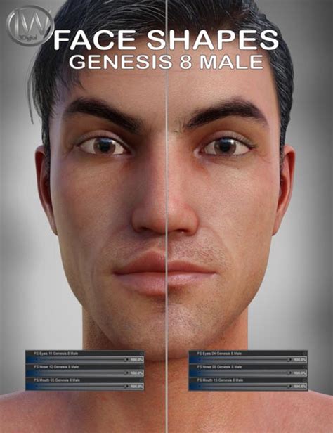 Japanese Face And Body Shapes For Genesis 3 And 8 Male Best Daz3d
