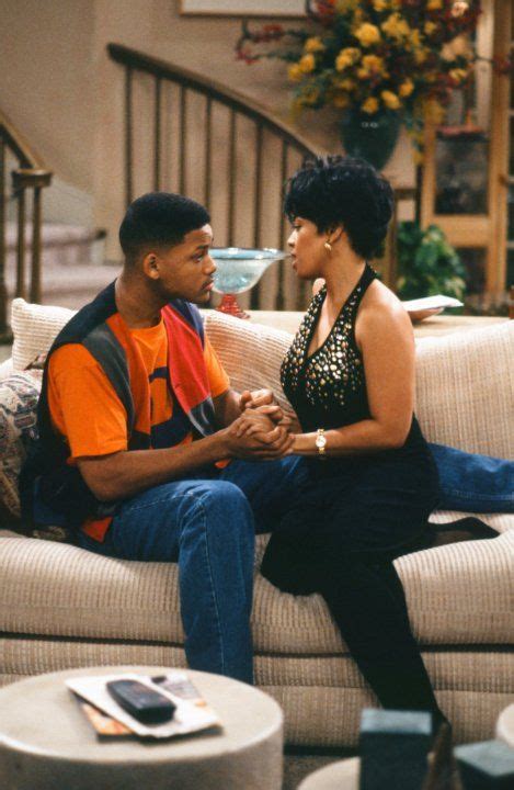 Still Of Will Smith And Kim Fields In The Fresh Prince Of Bel Air 1990