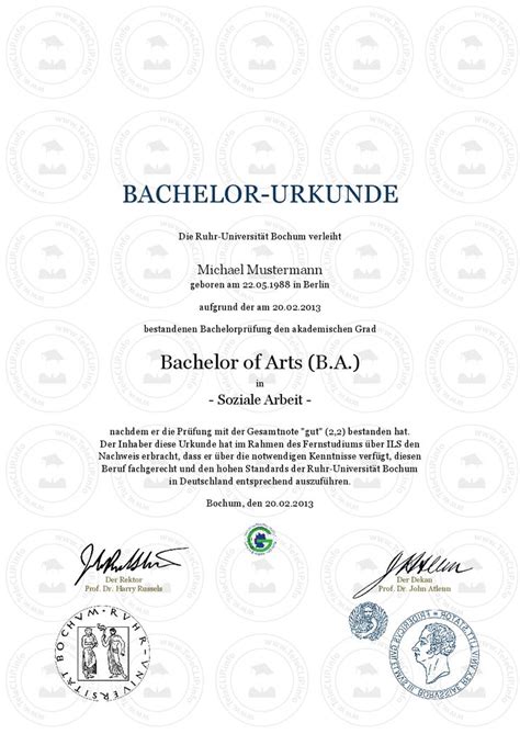 Bachelor of arts staatlich anerkannte/r sozialarbeiter/in bzw. 12 best images about Bachelor Urkunde | Bachelorzeugnis ...