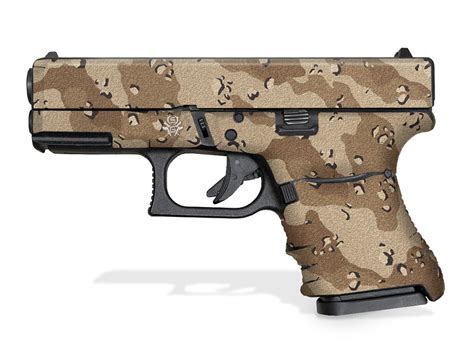 Desert Camo Decal Grip For Glock 30sf Showgun Grips