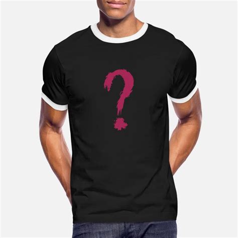 Question Mark T Shirts Unique Designs Spreadshirt